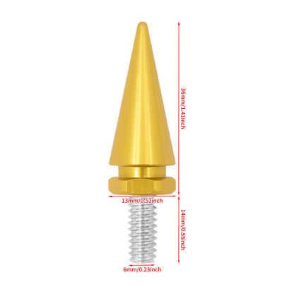 Windscreen Spike Yellow Windshield Bolts Fit For Harley Touring 1996-2013 | HCmotorku