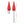 3* Spike Metal Fairing Windshield Bolts Red Fit For Harley 2014-UP Touring Tri Glide | HCmotorku