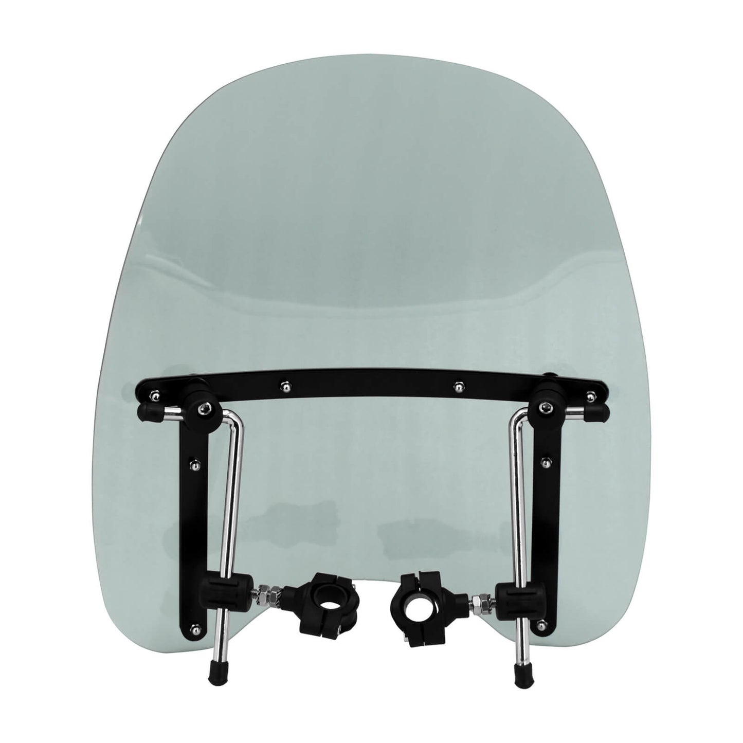 Windshield Windscreen Smoke + Handlebar Clamp For Harley Honda | HCmotorku