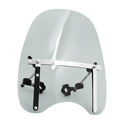 Windshield Windscreen Smoke + Handlebar Clamp For Harley Honda | HCmotorku