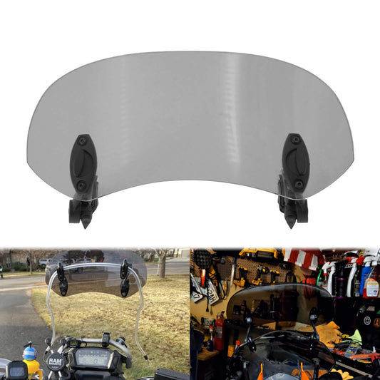 Windshield Clip Extension Spoiler Wind Deflector For Harley | HCmotorku