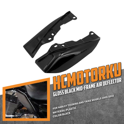 Mid Frame Heat Shield Air Deflectors for Harley Touring 2008-2016 | HCmotorku