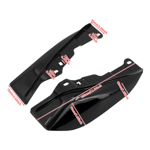 Mid Frame Heat Shield Air Deflectors for Harley Touring 2008-2016 | HCmotorku