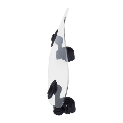 Clear Adjustable Clip-On Windshield Extension Spoiler Windscreen Deflector | HCmotorku