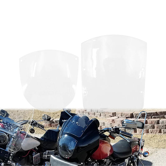 Clear Windshield Quarter Fairing ABS Kit For Harley Sportster 883 1200 Dyna | HCmotorku