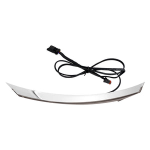 Fairing Windscreen Trim W/ Smoke LED Lights Chrome For Harley FLTRX FLTR 2015-2023 | HCmotorku