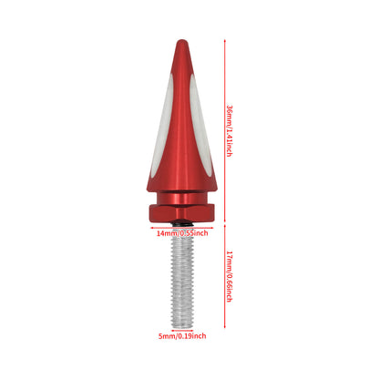 Windshield Screws Cutout Spike Bolt Red Fit For Harley Touring Road Glide 1998-2023 | HCmotorku