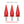 Motorcycle Windshield Spike Windscreen Screws Red For Harley Touring 1996-2013 | HCmotorku