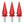 Motorcycle Windshield Spike Windscreen Screws Red For Harley Touring 1996-2013 | HCmotorku