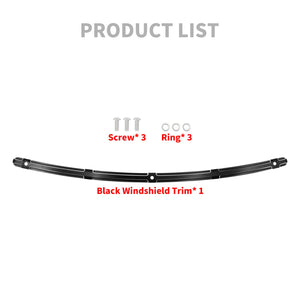 Fairing Windscreen Windshield Trim Chrome Fit For Harley Touring Glide 1996-2013 | HCmotorku