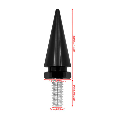 Impaler Spike Wind Screen Black Windshield Bolt For Harley Electra Street Glide | HCmotorku