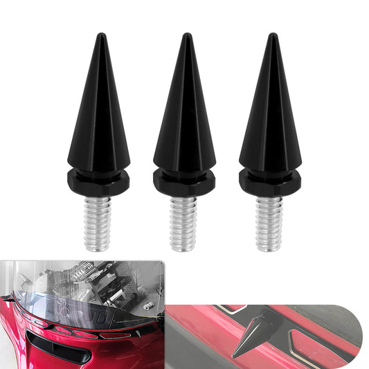 Impaler Spike Wind Screen Black Windshield Bolt For Harley Electra Street Glide | HCmotorku