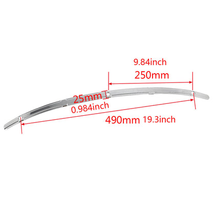 Cut Reised Windshield Trim Chrome For Harley Touring Electra Street Glide 2014-2023 | HCmotorku