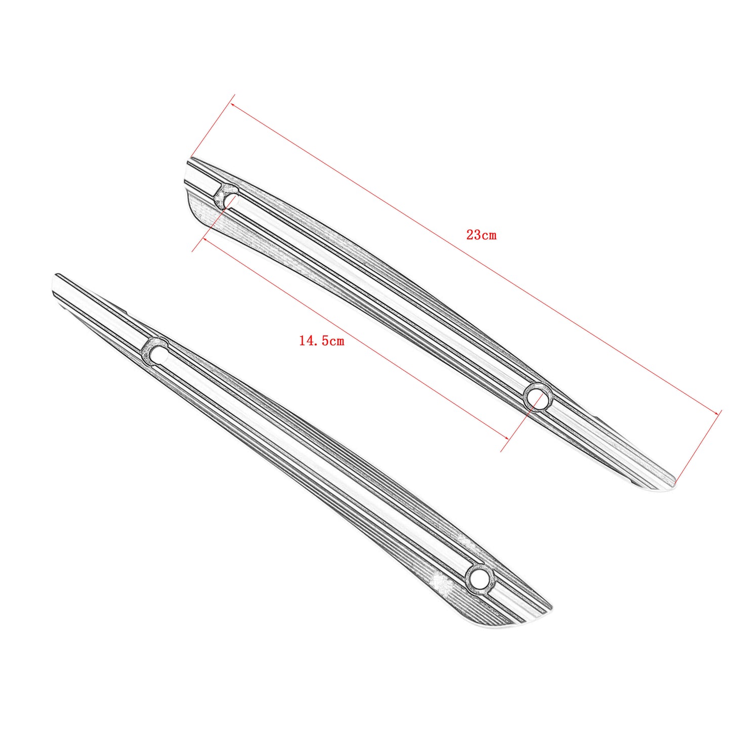 CNC Windshield Side Trim Fit For Touring Road Glide FLTRX FLTRXS 2015-2018 | HCmotorku