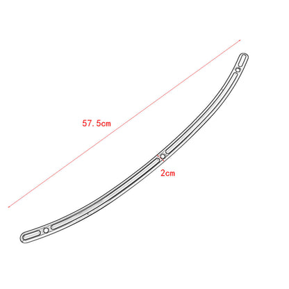 Batwing Fairing Windshield Trim Black For Harley Touring FLH FLHX 2014-2023 | HCmotorku