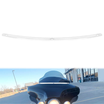 Windshield Trim Batwing Fairing Windscreen Chrome Fit For Touring FLHT 1993-2013 | HCmotorku