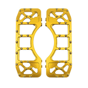 CNC Wide Offroad Rider Floorboards For Harley Touring 1986-2025 Softail | HCmotorku