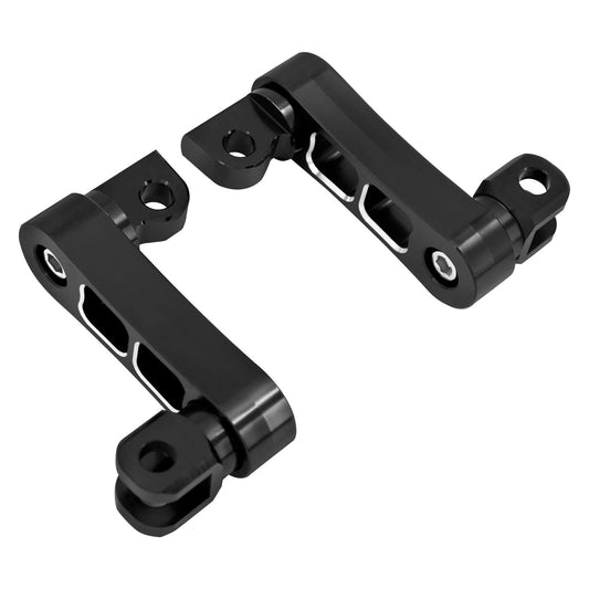 CNC Foot Pegs Pedal Extensions Fit For Harley Touring FLH Sportster Softail Dyna | HCmotorku