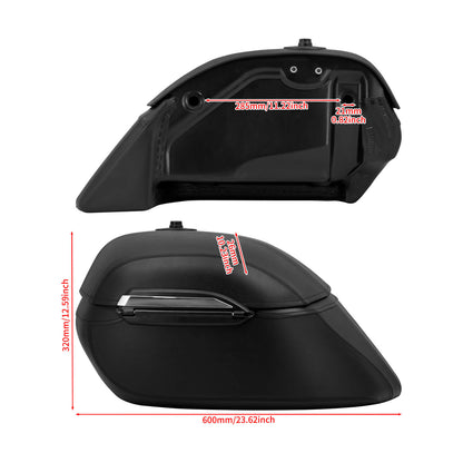 Hard Bags Saddlebag Heavy Duty Mounting Kit For Harley Softail Touring Yamaha Honda | HCmotorku