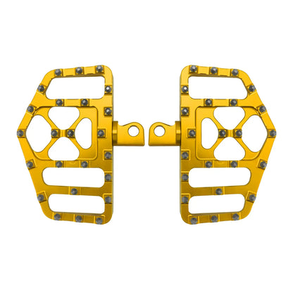 Passenger Floorboards Foot Pegs Gold For Harley Softail Touring 1986-2025 | HCmotorku