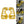 Passenger Floorboards Foot Pegs Gold For Harley Softail Touring 1986-2025 | HCmotorku