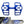MX Style Foot Pegs Floorboard Blue For Harley Touring Dyna Softail Sportster | HCmotorku