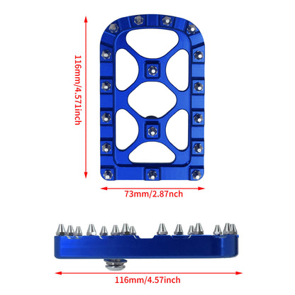 MX Style Foot Brake Lever Pedal Pad Fit For Harley 1986-2017 Softail FL Touring | HCmotorku