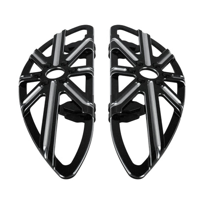 CNC Stretched Harley Rider Footboards Fit Touring Softail | HCmotorku