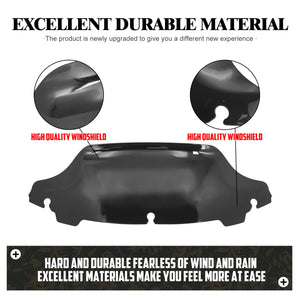 6.8" Wave Windshield for Harley Touring 2014-2021 | HCmotorku