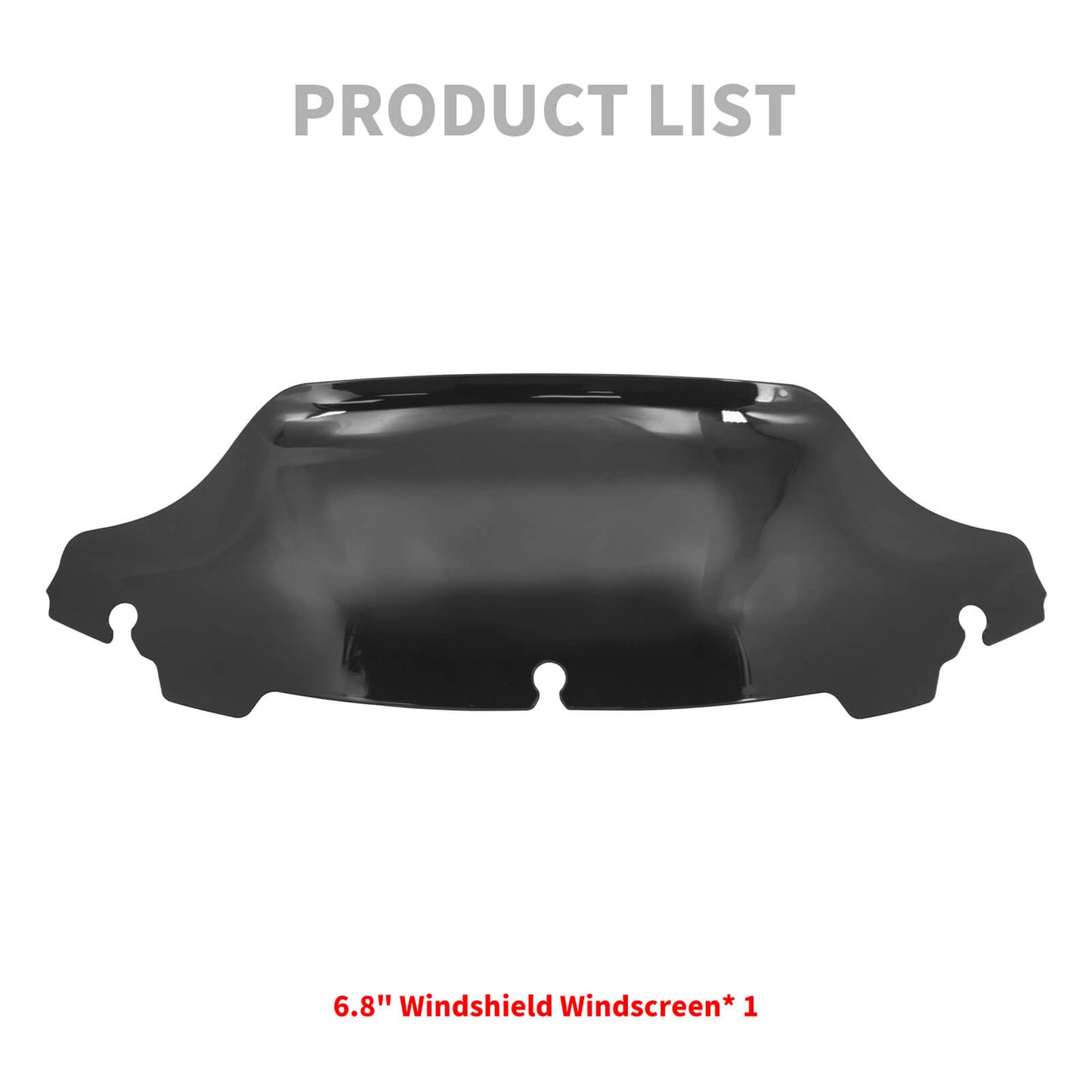 6.8" Wave Windshield for Harley Touring 2014-2021 | HCmotorku