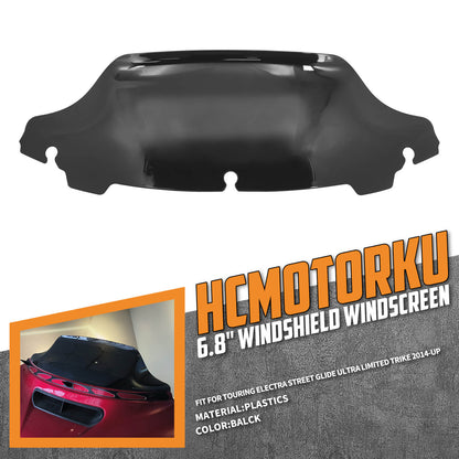 6.8" Wave Windshield for Harley Touring 2014-2021 | HCmotorku