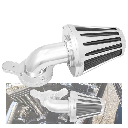 Air Filter Cleaner Grey Element Chrome Fit For Harley Softail Breakout CVO 2016 2017 | HCmotorku
