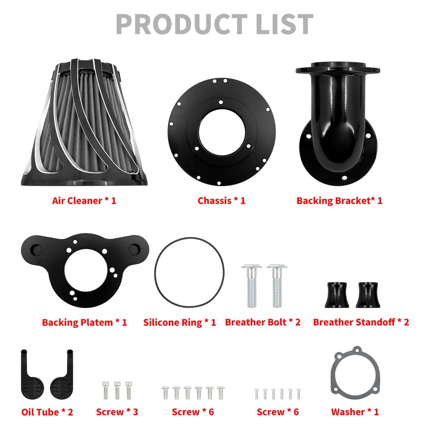 Air Cleaner Filter Grey Element Intake Fit For Harley Sportster XL 48 72 2004-2022 | HCmotorku