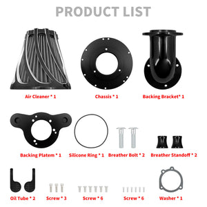 Air Cleaner Filter Grey Element Intake Fit For Harley Sportster XL 48 72 2004-2022 | HCmotorku