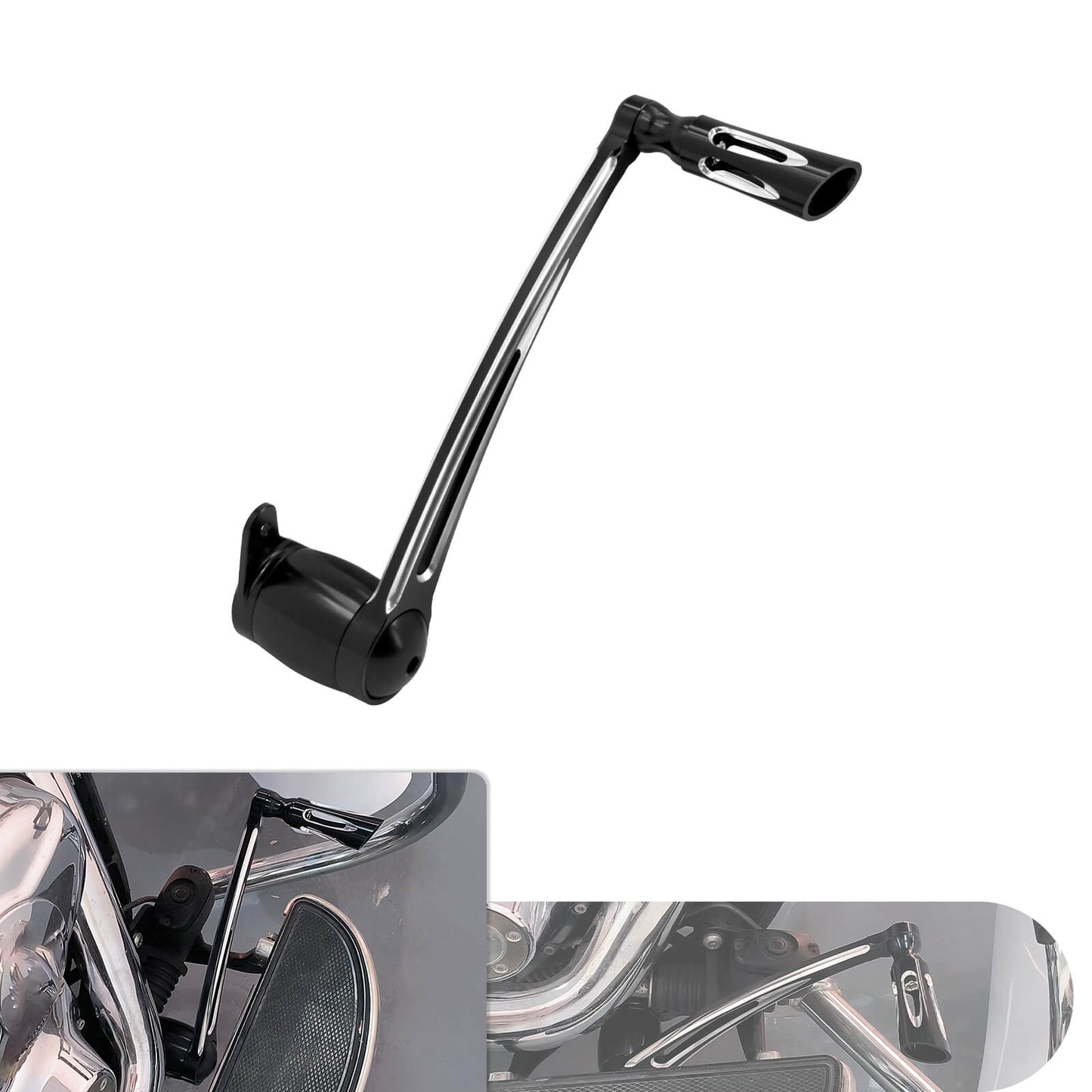 Peg Brake Arm with Lever Gasket Black Fit For Touring and Tri Models 1997-2007 | HCmotorku