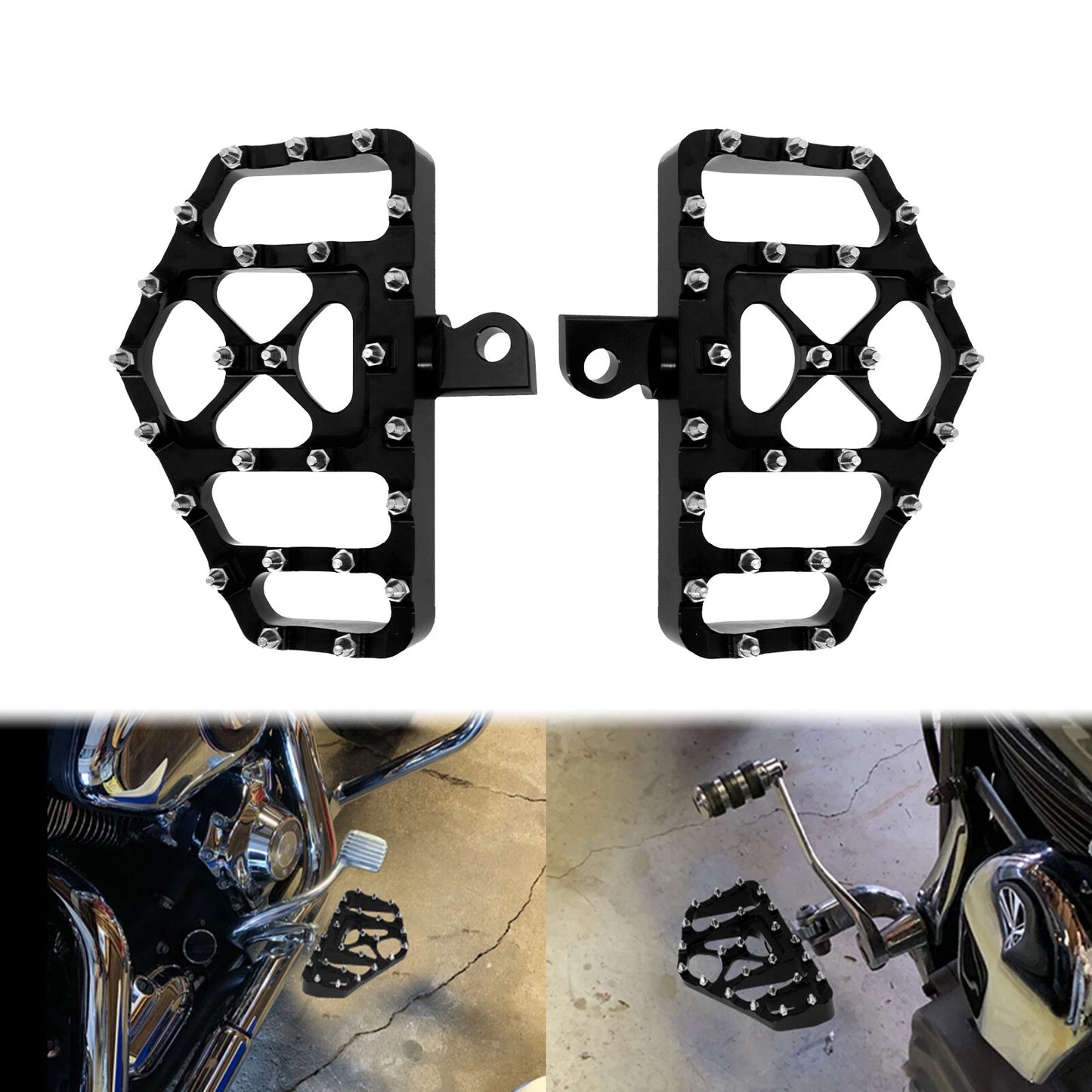 MX Style Front Rear Floorboard Shifter Lever Brake Fit For Harley Touring 2014-2023 | HCmotorku