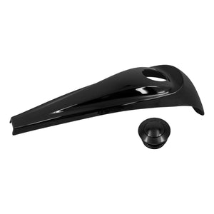 Dash Fuel Console Gas Tank Cap Cover Smooth Black Fit For Harley Touring 2008-2023 | HCmotorku