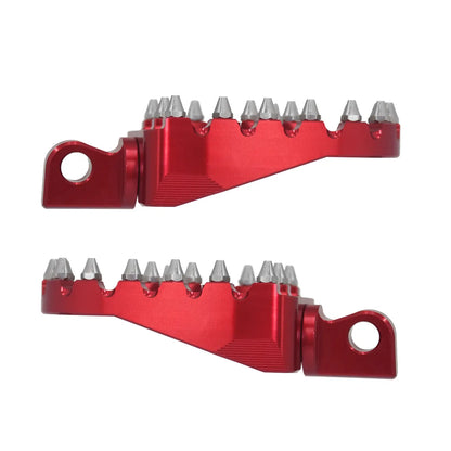 CNC Foot Pegs Floorboards MX Fat Pedals Fit For Harley Softail Road King | HCmotorku