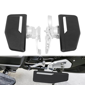 Driver Floorboards Kit Chrome Support Footboard Fit For Honda Gold Wing 2018-2023 | HCmotorku