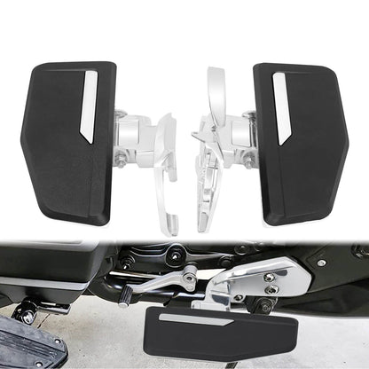 Driver Floorboards Kit Chrome Support Footboard Fit For Honda Gold Wing 2018-2023 | HCmotorku