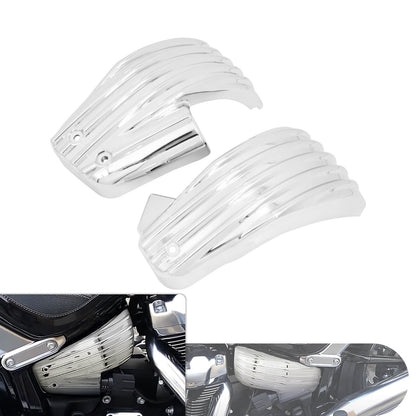 Fence Battery Side Fairing Cover Chrome Fit For Harley Fatboy Breakout 2018-2023 | HCmotorku