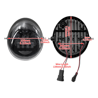Headlight Assembly Head Lamp Protector LED Fit For Harley V-Rod | HCmotorku