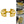 Passenger Floorboards Foot Pegs Gold For Harley Softail Touring 1986-2025 | HCmotorku