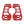 Passenger Floorboards Foot Pegs Red For Harley Softail Touring 1986-2025 | HCmotorku