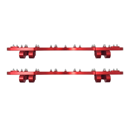 Passenger Floorboards Foot Pegs Red For Harley Softail Touring 1986-2025 | HCmotorku