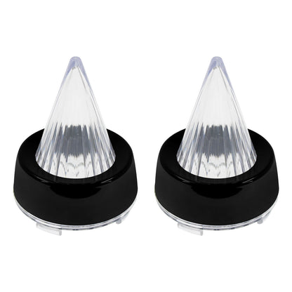 Bullet Turn Signals Light Cover Bezel For Harley Softail Touring | HCmotorku