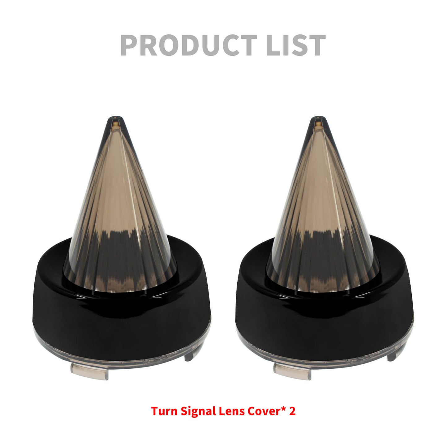 Bullet Turn Signals Light Cover Bezel For Harley Softail Touring | HCmotorku