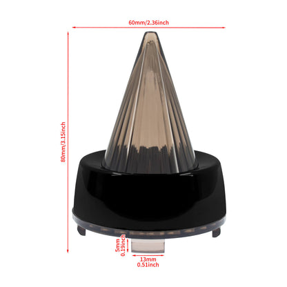 Bullet Turn Signals Light Cover Bezel For Harley Softail Touring | HCmotorku