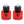 Crash Bars 4* Red Slider Bolt Cap Saddlebags Guards For Harley Touring Road Street Glide 2009-2025 | HCmotorku
