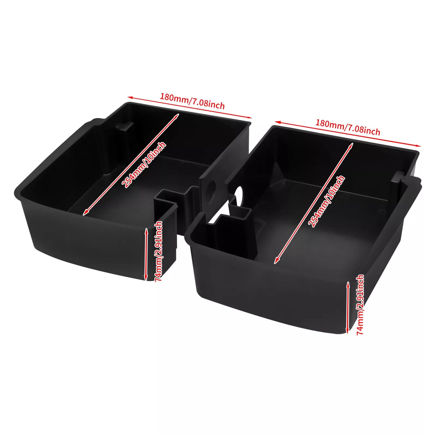 Left & Right Saddlebag Tray Organizer Fit For Harley Road King Electra Glide 2023 | HCmotorku